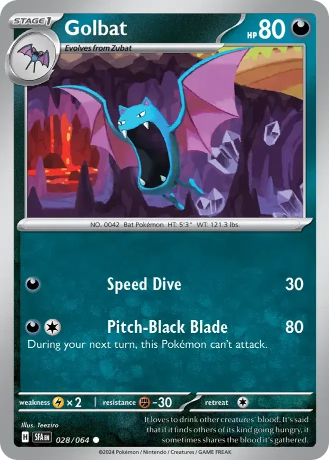 Golbat Shrouded Fable 28