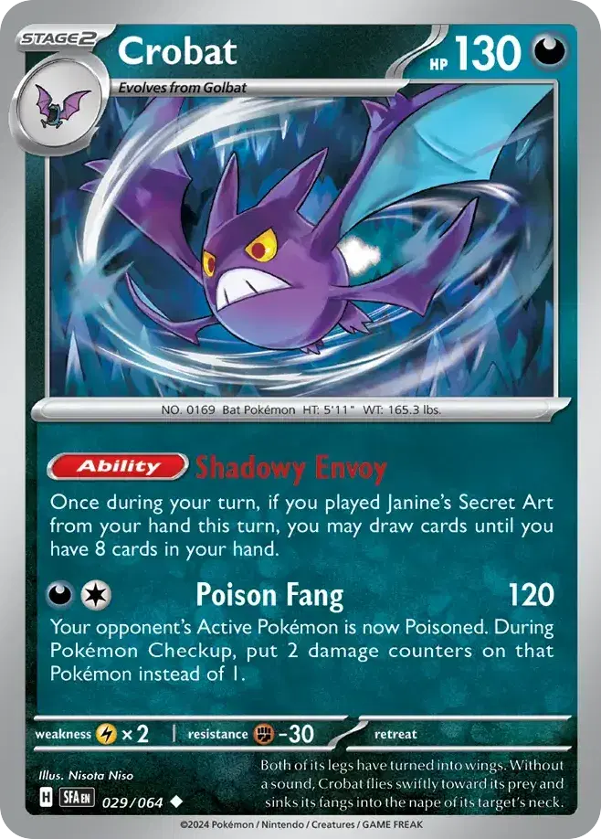Crobat Shrouded Fable 29