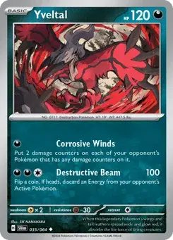 Yveltal Shrouded Fable