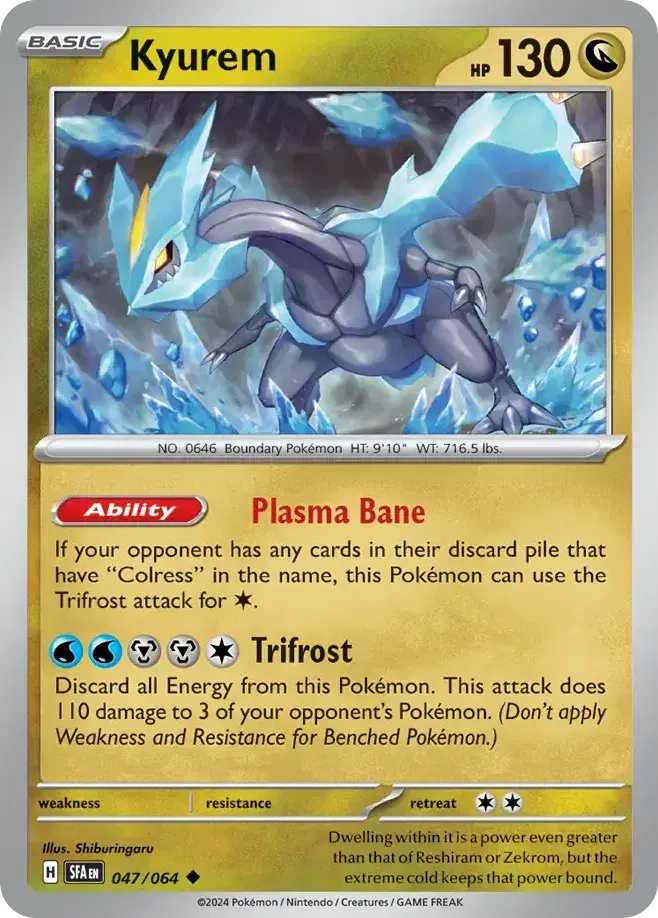 Kyurem Shrouded Fable 47