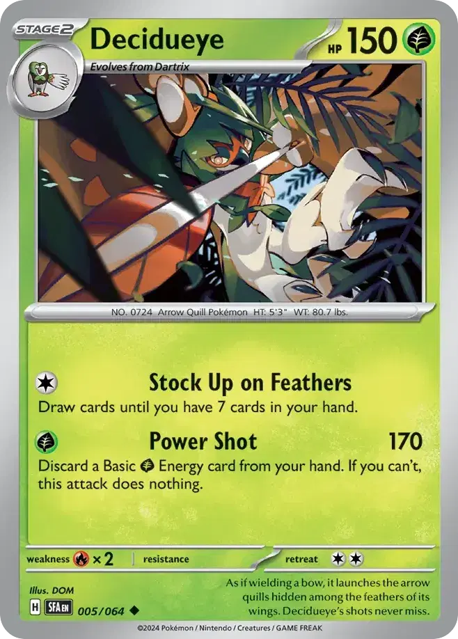 Decidueye Shrouded Fable 5