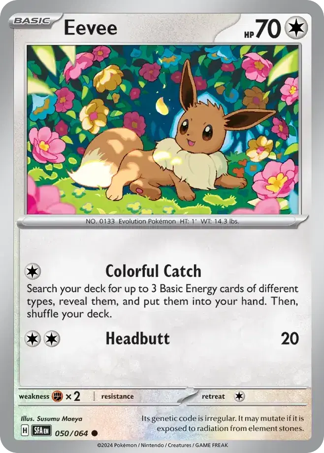 Eevee Shrouded Fable 50