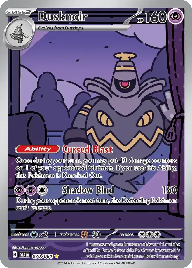 Dusknoir Shrouded Fable 70