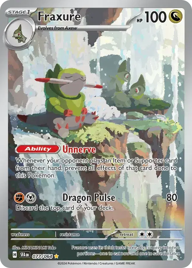 Fraxure Shrouded Fable 77