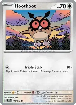 Hoothoot Stellar Crown