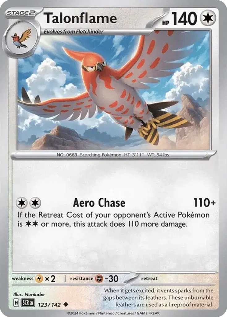 Talonflame Stellar Crown 123