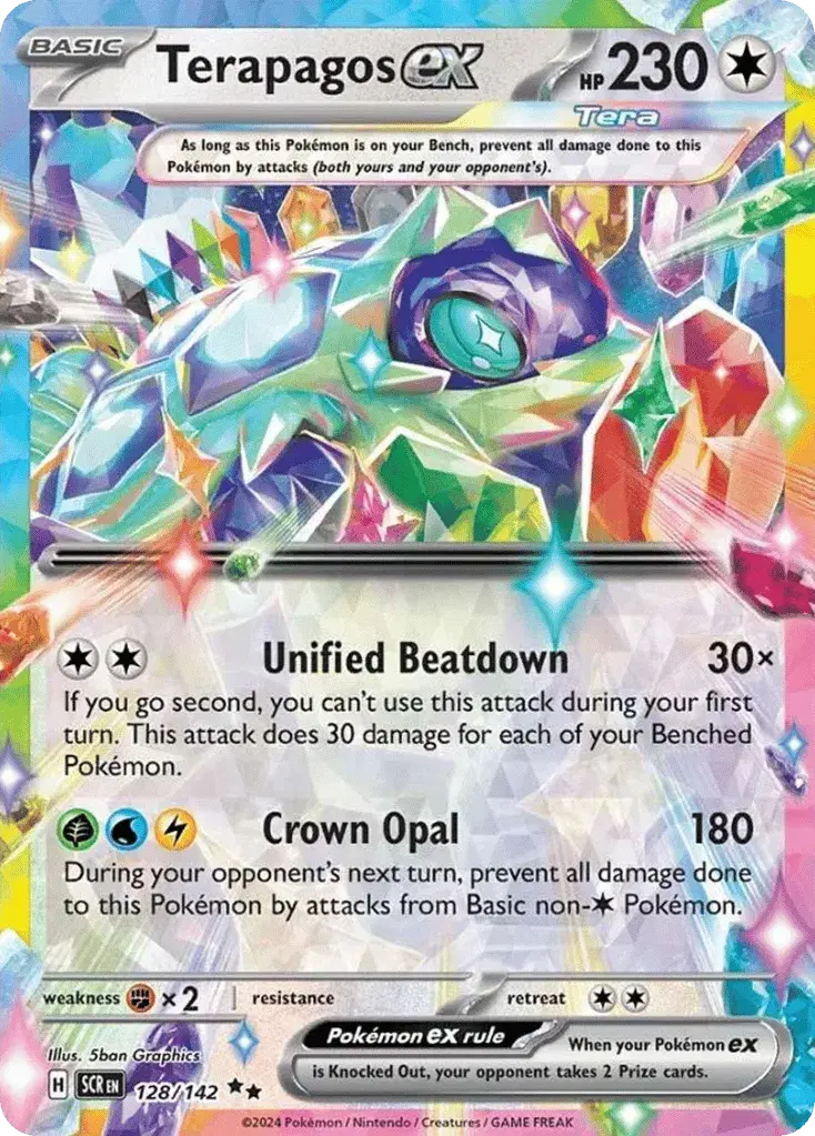 Terapagos ex Stellar Crown 128