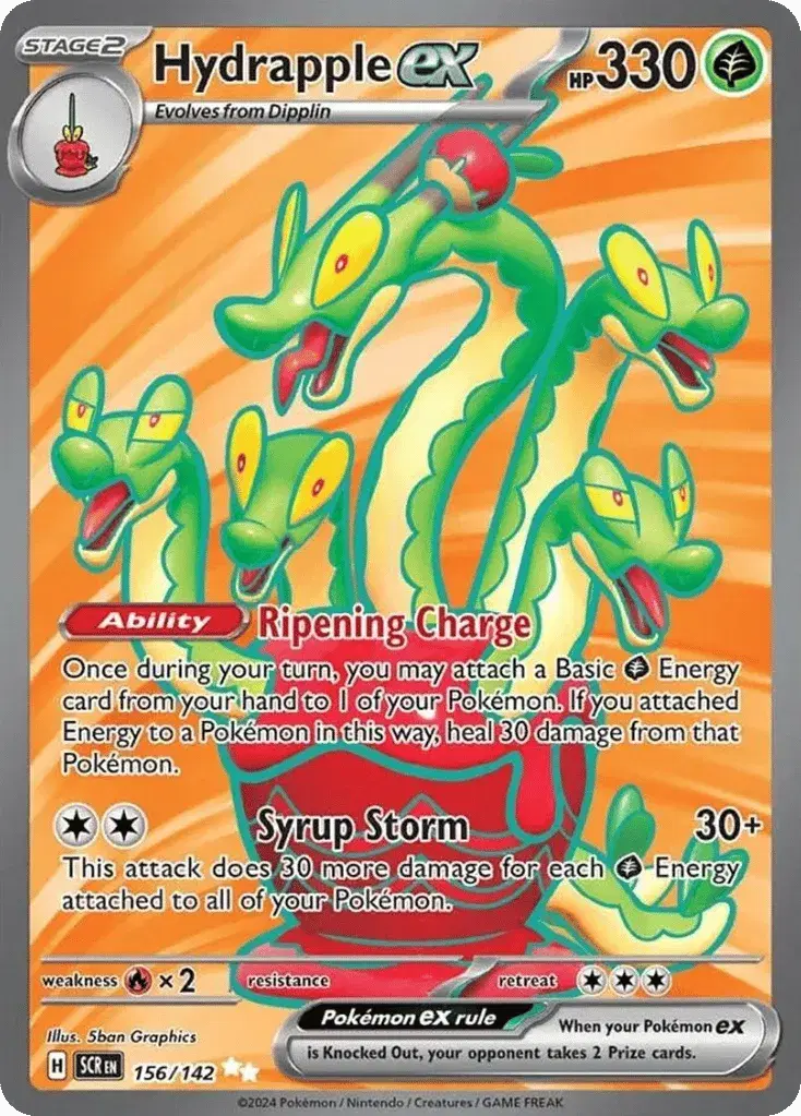 Hydrapple ex Stellar Crown 156