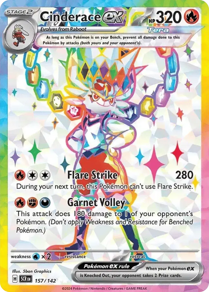 Cinderace ex Stellar Crown 157
