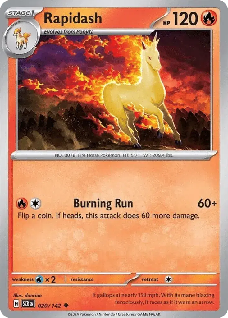 Rapidash Stellar Crown 20