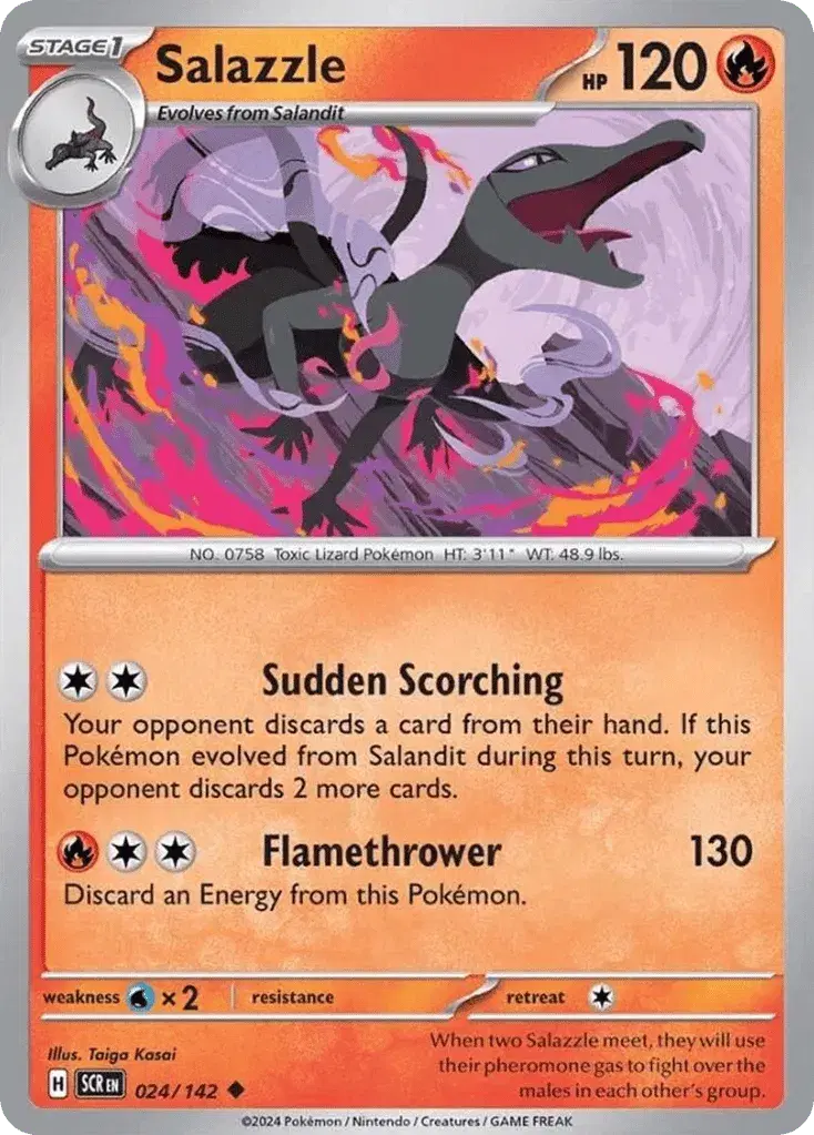 Salazzle Stellar Crown 24