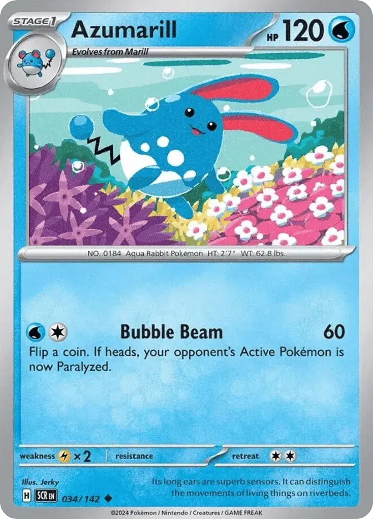 Azumarill Stellar Crown 34