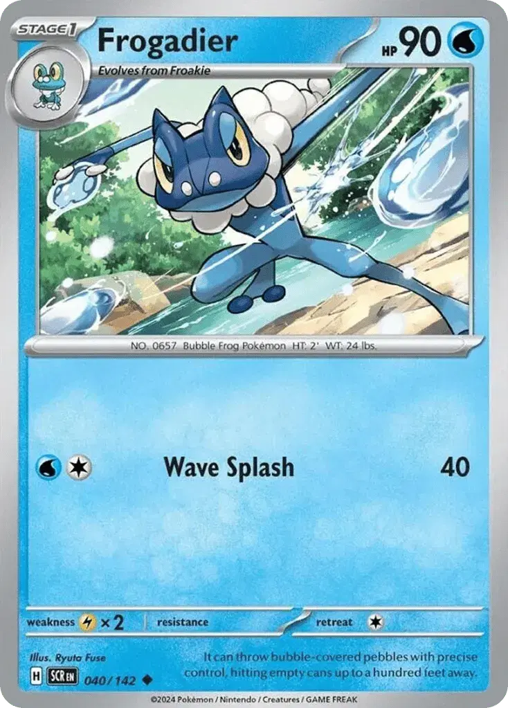 Frogadier Stellar Crown 40