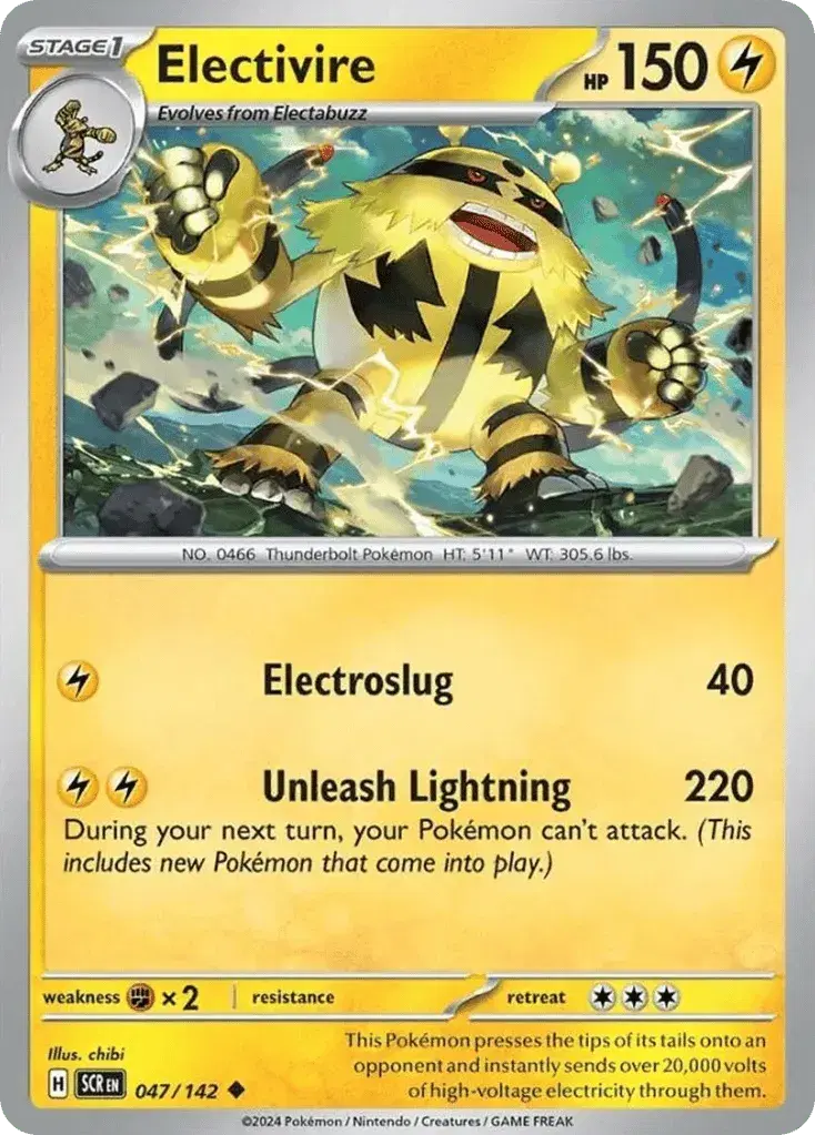 Electivire Stellar Crown 47