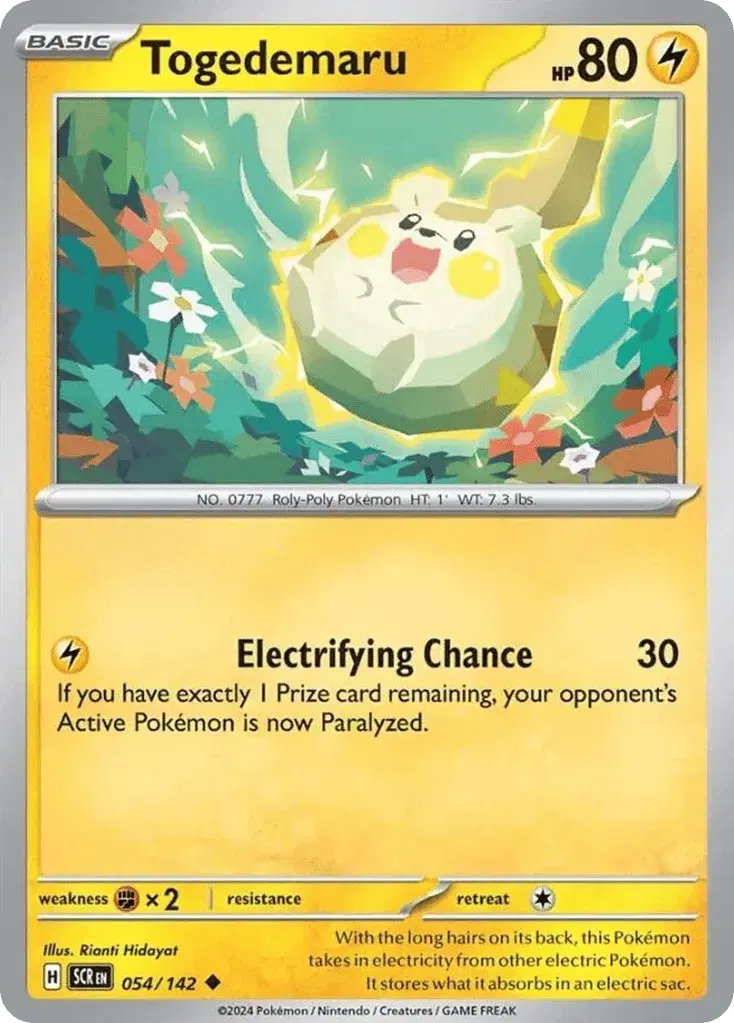 Togedemaru Stellar Crown 54