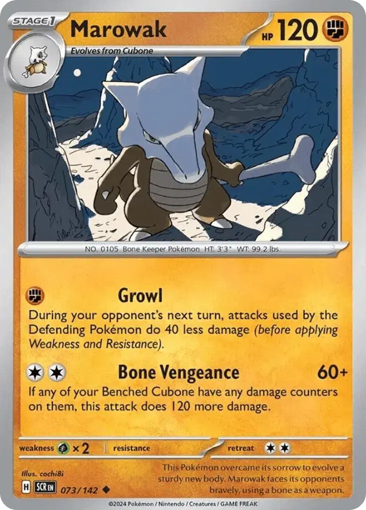 Marowak Stellar Crown 73