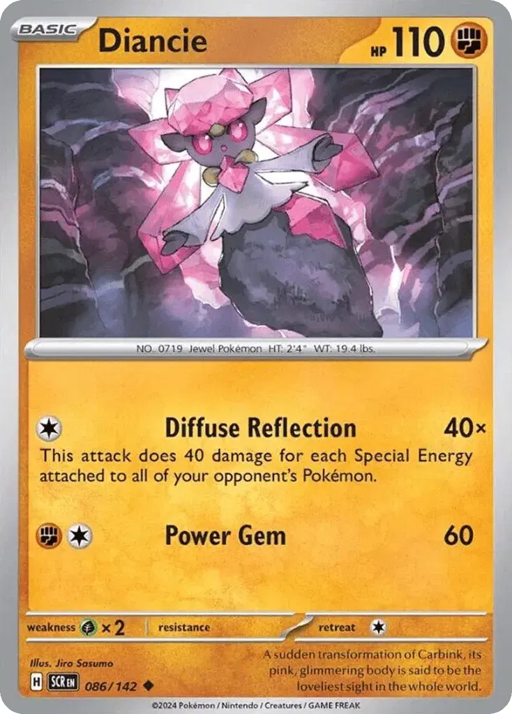 Diancie Stellar Crown 86