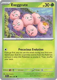 Exeggcute Surging Sparks