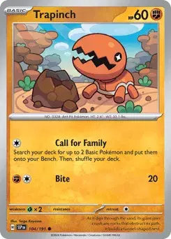 Trapinch Surging Sparks