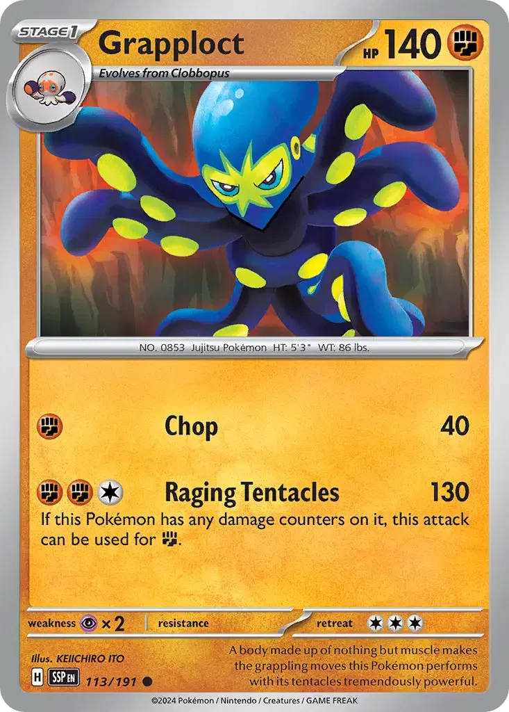 Grapploct Surging Sparks 113