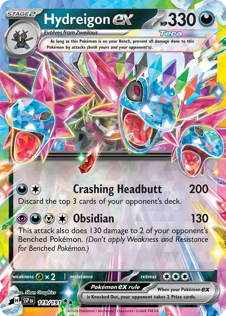 Hydreigon ex Surging Sparks 119