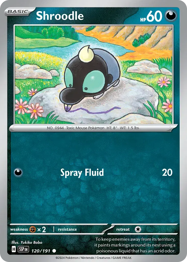 Shroodle Surging Sparks 120