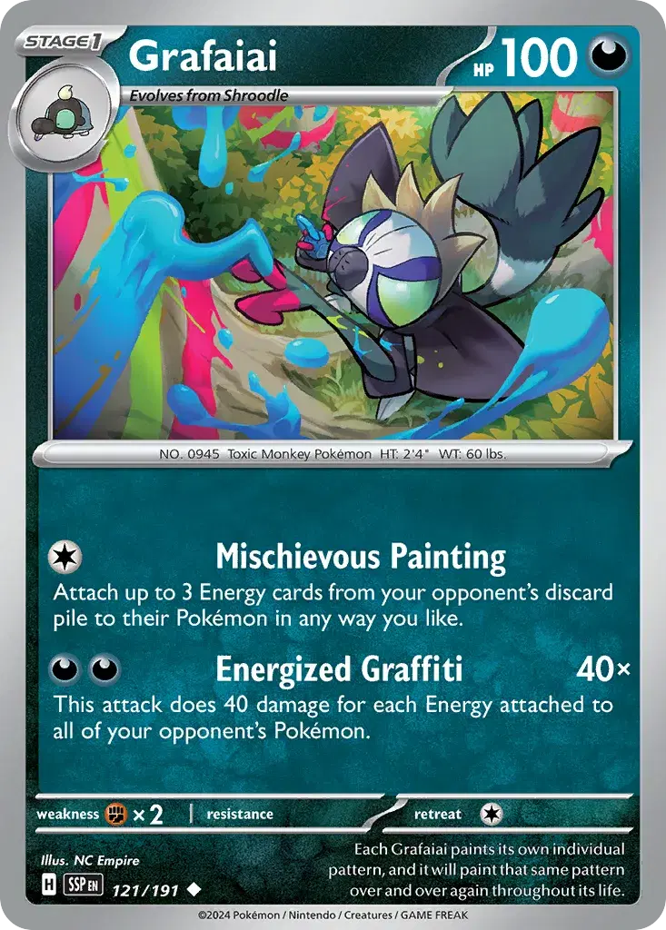 Grafaiai Surging Sparks 121