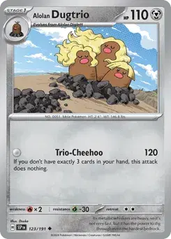 Alolan Dugtrio Surging Sparks