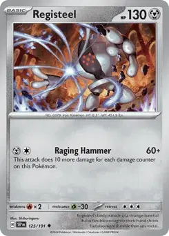 Registeel Surging Sparks