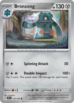 Bronzong Surging Sparks