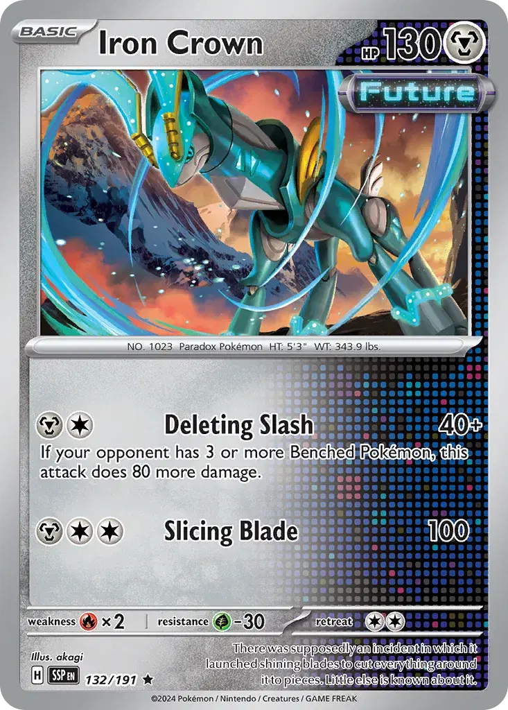 Iron Crown Surging Sparks 132