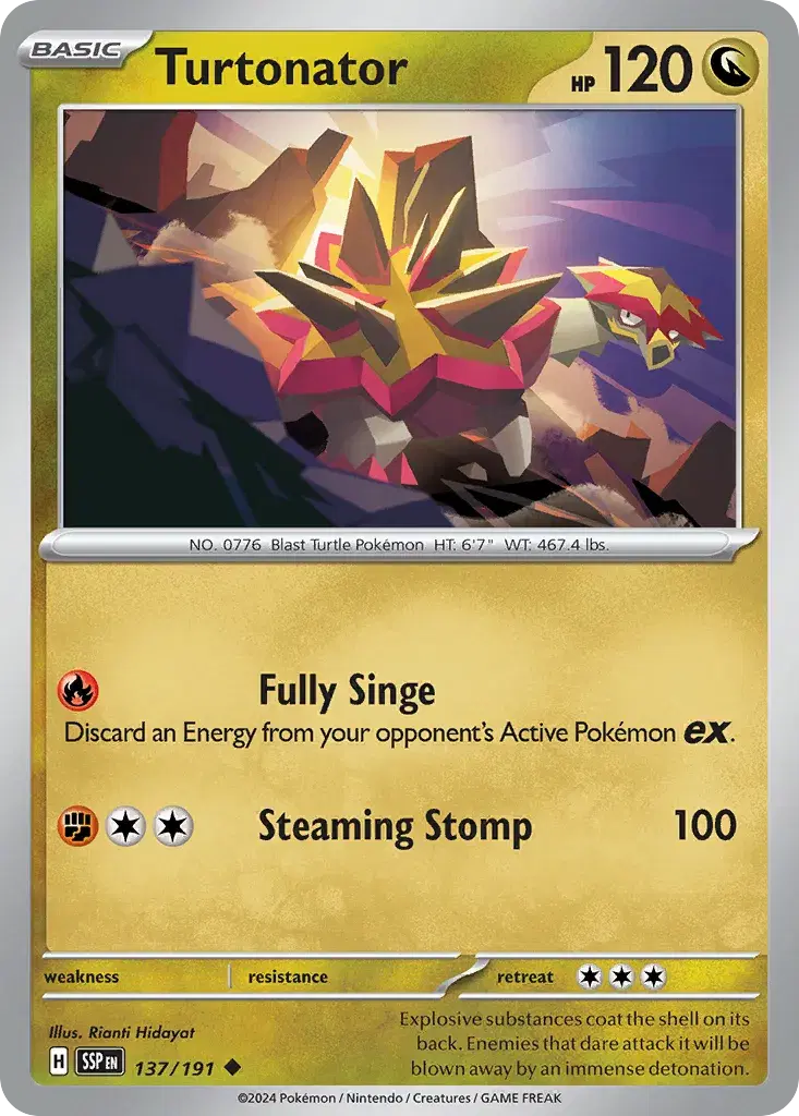 Turtonator Surging Sparks 137