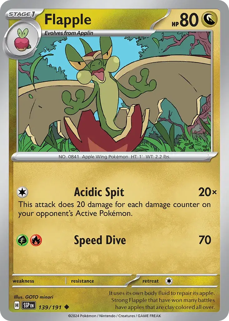 Flapple Surging Sparks 139