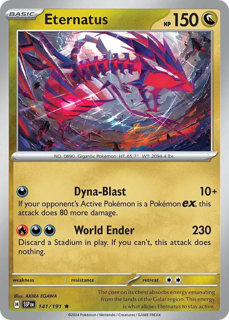 Eternatus Surging Sparks 141