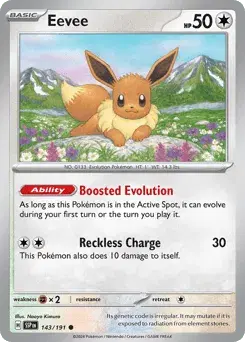 Eevee Surging Sparks
