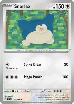 Snorlax Surging Sparks