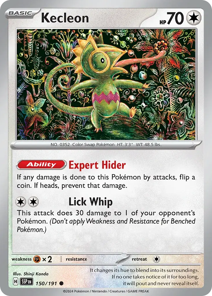 Kecleon Surging Sparks 150