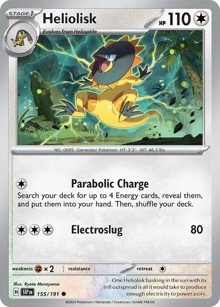 Heliolisk Surging Sparks 155