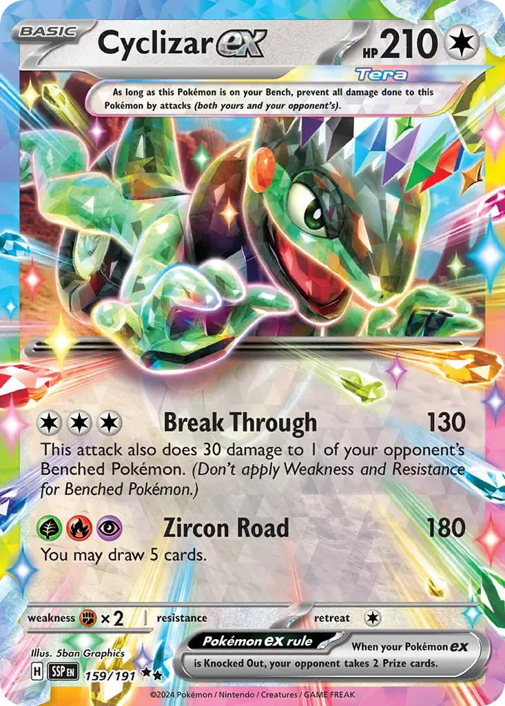 Cyclizar ex Surging Sparks 159