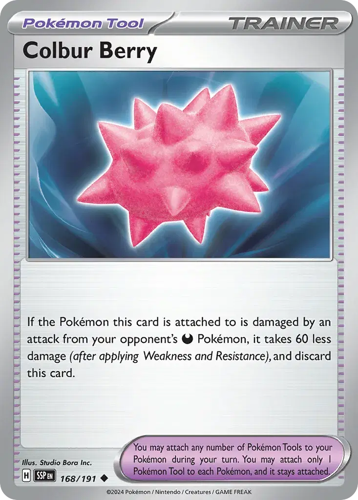 Colbur Berry Surging Sparks 168