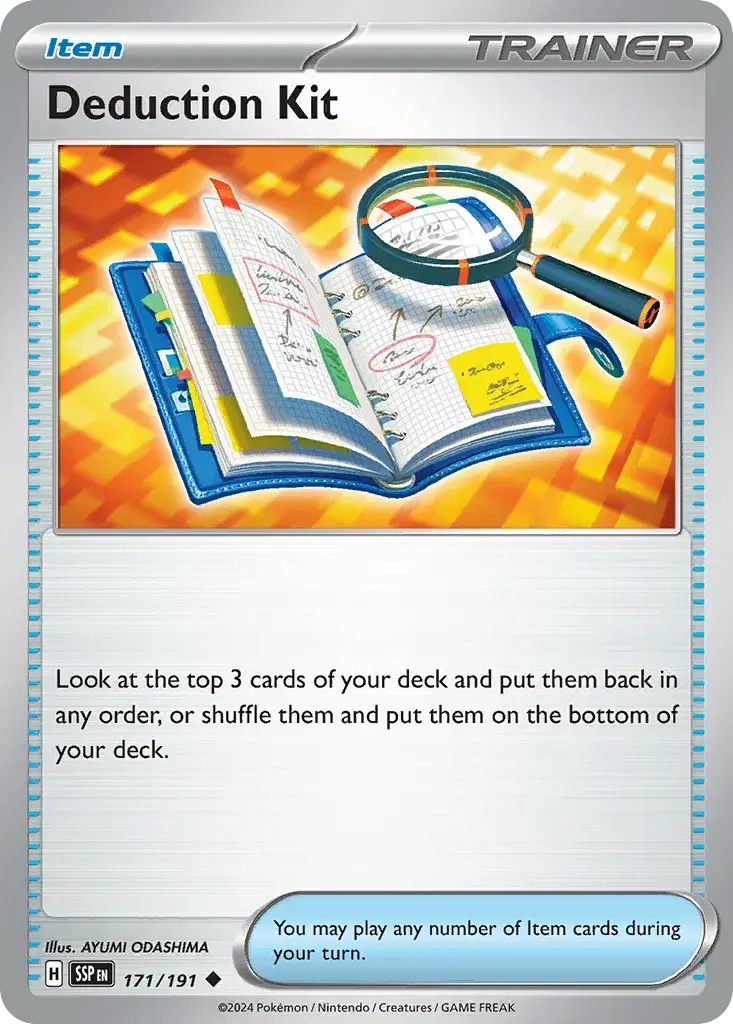 Deduction Kit Surging Sparks 171