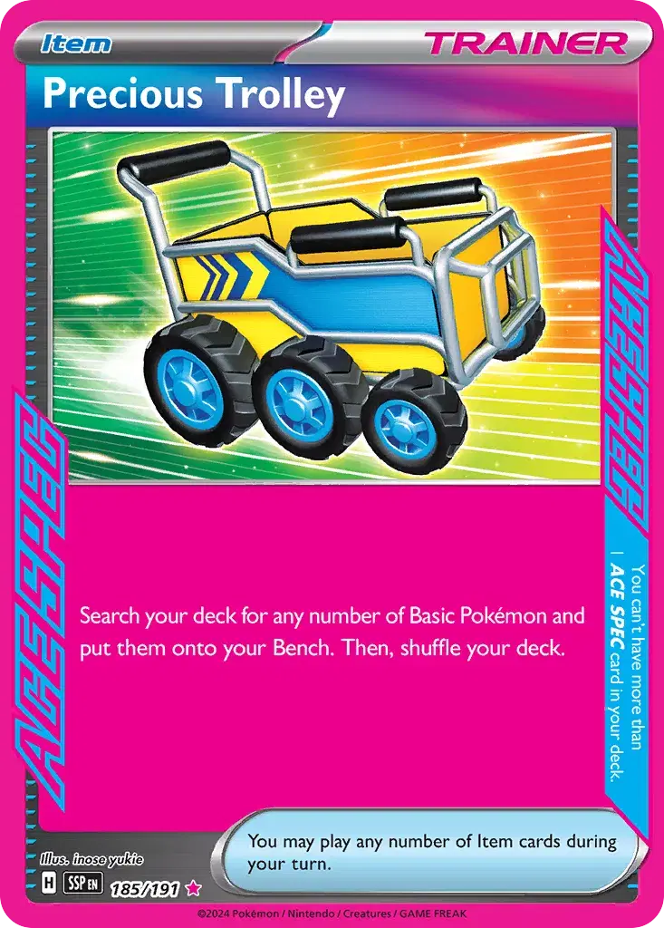 Precious Trolley Surging Sparks 185