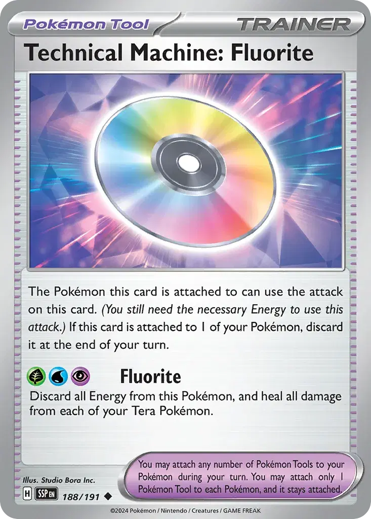 Technical Machine: Fluorite Surging Sparks 188