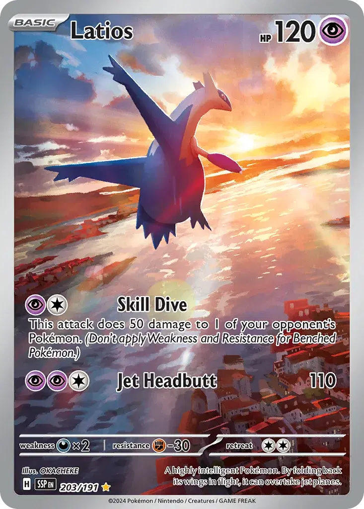 Latios Surging Sparks 203
