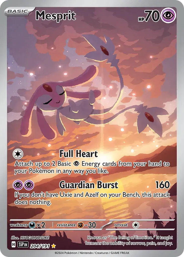 Mesprit Surging Sparks 204