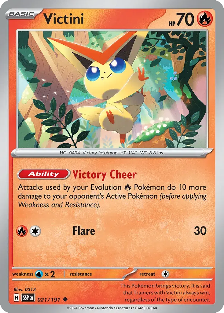 Victini Surging Sparks 21