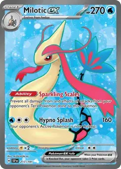 Milotic ex Surging Sparks