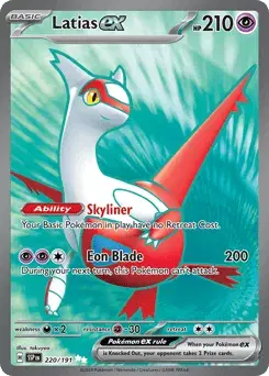 Latias ex Surging Sparks