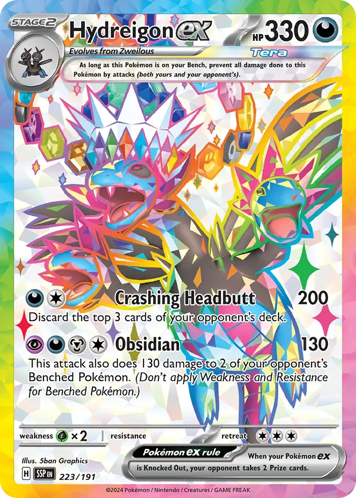 Hydreigon ex Surging Sparks 223