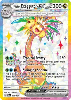 Alolan Exeggutor ex Surging Sparks